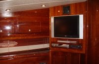 yacht charter living area