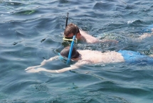snorkeling in oman